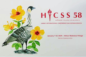 Our Participation Experience at the 58th Hawaii International Conference on System Sciences (HICSS)